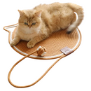 Tapete Arranhador Confortável com Bolinha de Sisal para Gatos