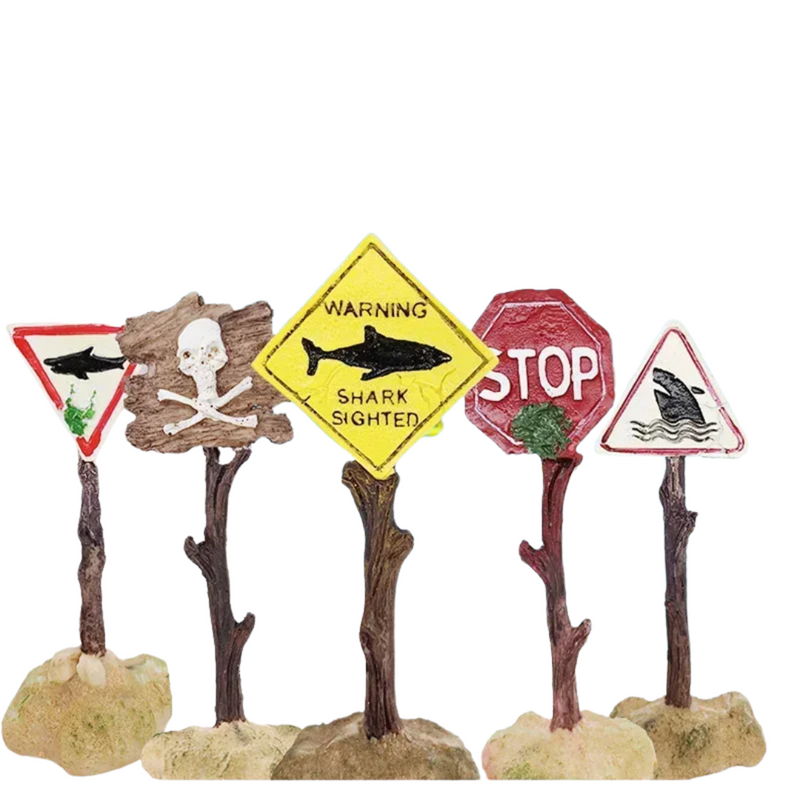 Placas de Perigo Decorativas para Aquário: Proteja e Transforme Seu Mundo Aquático