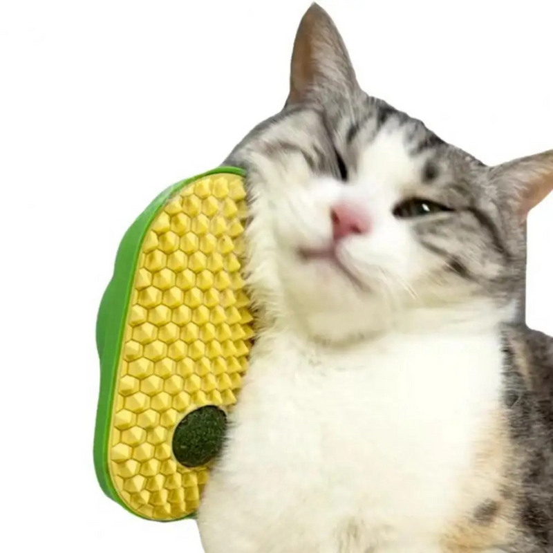 Escova Para Gatos com Catnip: Conforto e Diversão para Seu Pet