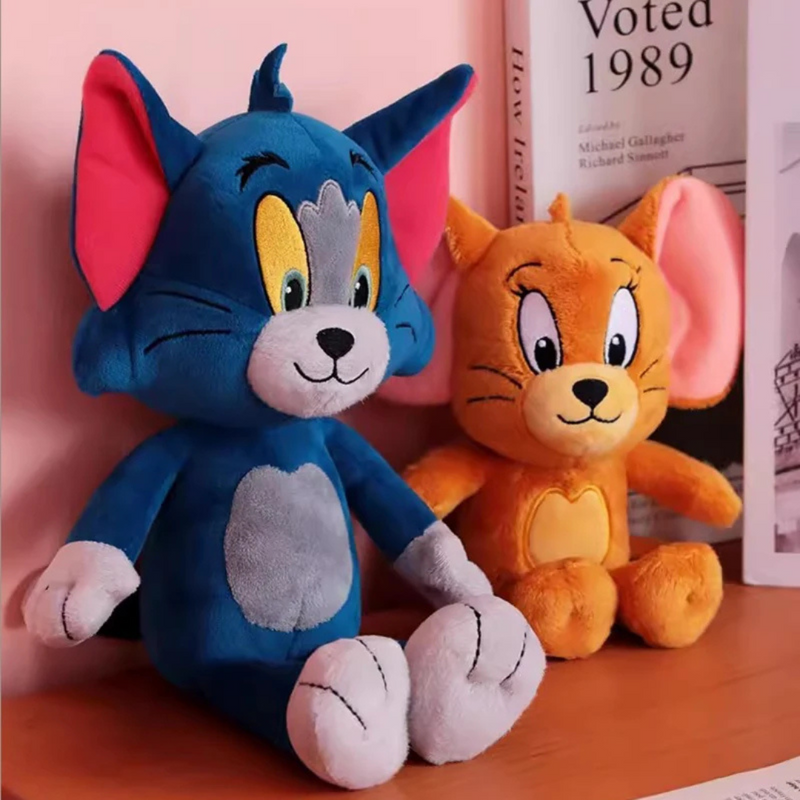 Confortável Brinquedo de Pelúcia Tom & Jerry para Cães e Gatos