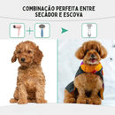 Escova Secadora 2 em 1 para Pets: Praticidade e Conforto no Banho e Tosa