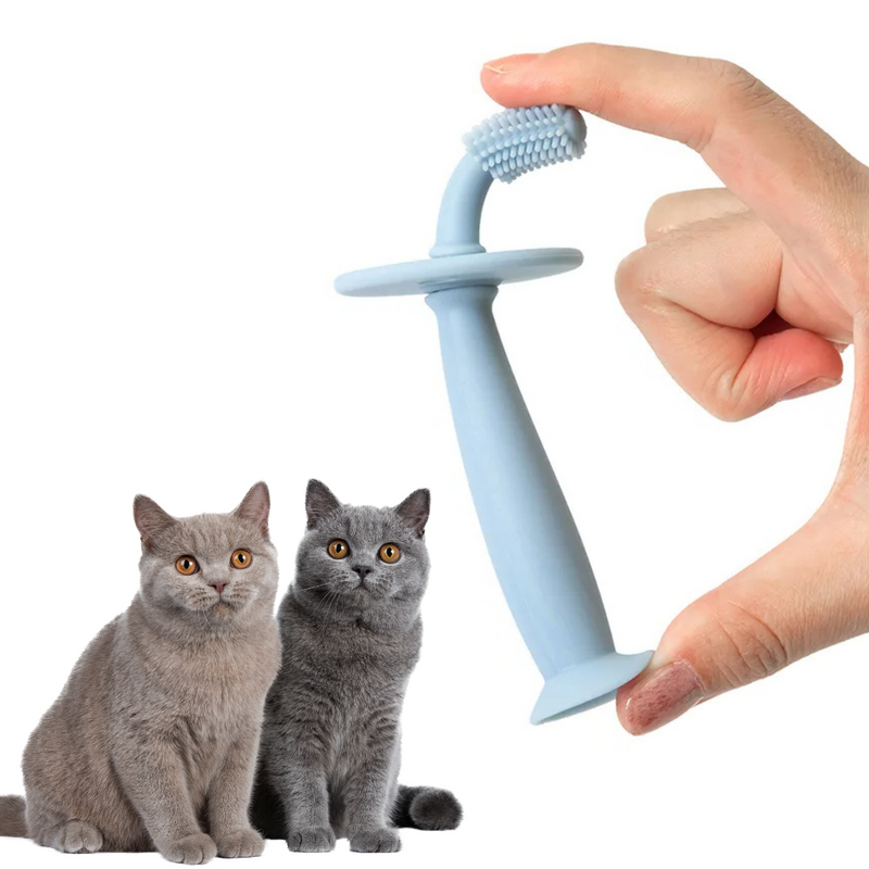 Escova Dental Pet: Brinquedo Mordedor para a Saúde Bucal de Cães e Gatos