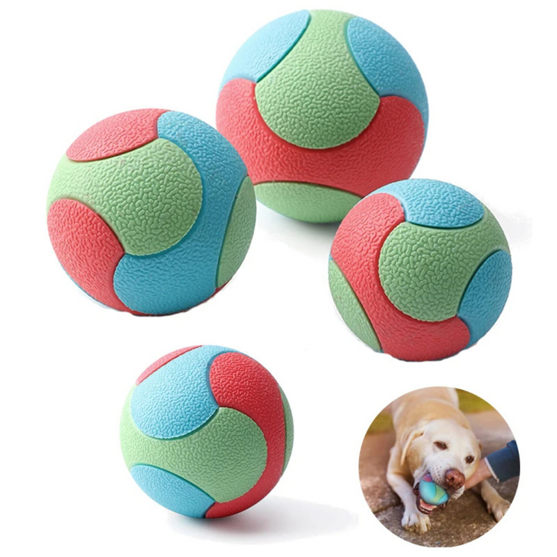 Bola de Borracha Resistente para Pets: Brincadeira Segura e Divertida