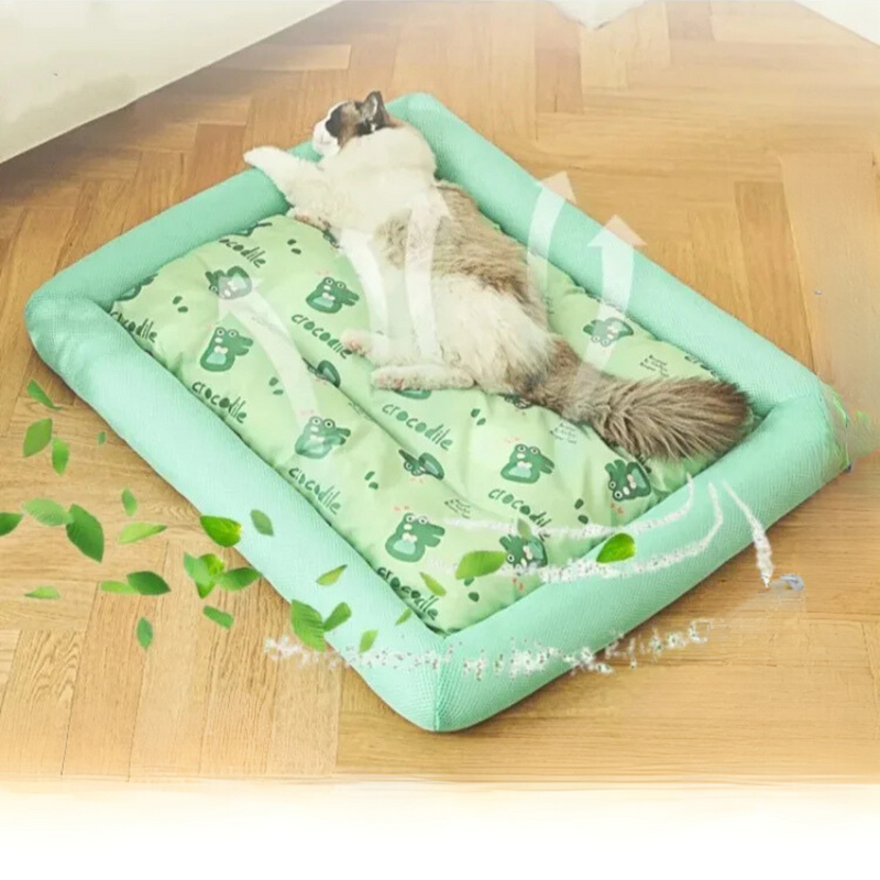Cama Pet Verão Fresca e Confortável para Cachorros e Gatos