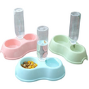 Tigela Dupla Prática com Comedouro e Bebedouro Integrados