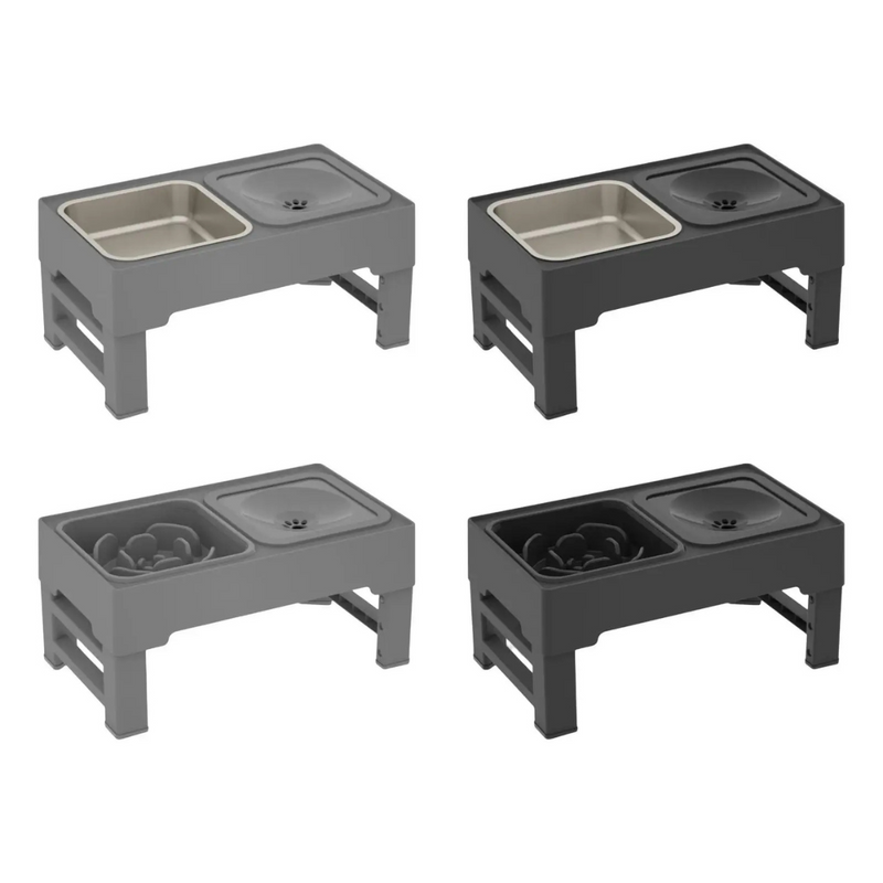 Tigela de Alimentação Ajustável para Cachorros: Conforto e Praticidade na Hora da Refeição