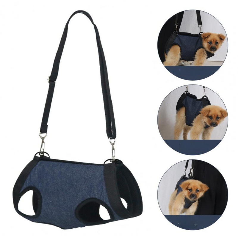 Cinta de Levantamento para Cães: Arnes Ajustável e Respirável para Conforto e Praticidade