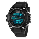 Relógio Yikaze Digital Masculino: Estilo Militar à Prova D'Água para Aventura e Praticidade