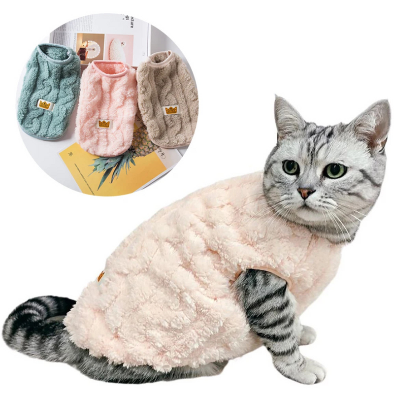 Suéter de Lã Aconchegante para Gatos – O Casaco de Inverno que Proporciona Conforto e Estilo