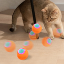 Bolinha Interativa Elétrica para Estímulo e Diversão do Seu Gato