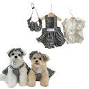 Vestido Xadrez Clássico para Cachorros - Estilo e Conforto na Festa Junina