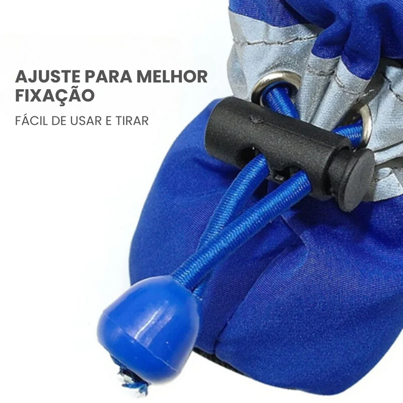 Botinha Meia Pet Antiderrapante Impermeável: Conforto e Proteção em Dias de Chuva e Lama