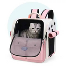 Mochila Pet Prática Para Transporte Confortável de Cães e Gatos