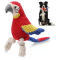 Brinquedo de Pelúcia Durável em Formato de Papagaio para Conforto e Alegria do Seu Pet