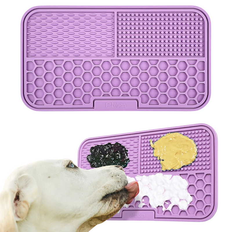 Tapete Interativo Calmante para Alimentação Lenta e Divertida