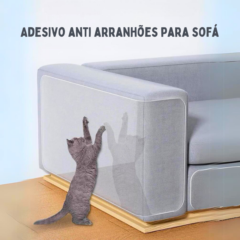 Proteção Prática para Móveis: Adesivo Arranhador para Gatos