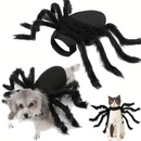 Fantasia de Aranha Divertida para Cachorros e Gatos – Transforme o Halloween em Diversão