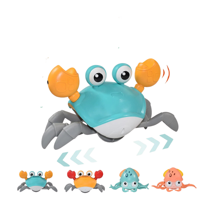 Brinquedo Interativo para Pets: Caranguejo com Sons Divertidos