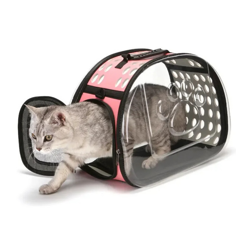 Bolsa Mochila Prática para Pets: Transporte Confortável de Gatos e Cachorros