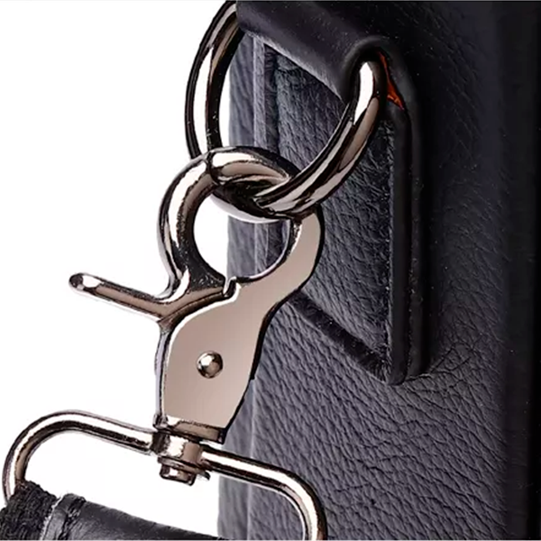 Mala Executiva Masculina em Couro Genuíno - Estilo e Praticidade para o Seu Dia a Dia