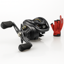 Carretilha de Pesca 7.1:1 com Freio Magnético para Aventura em Água Doce e Salgada