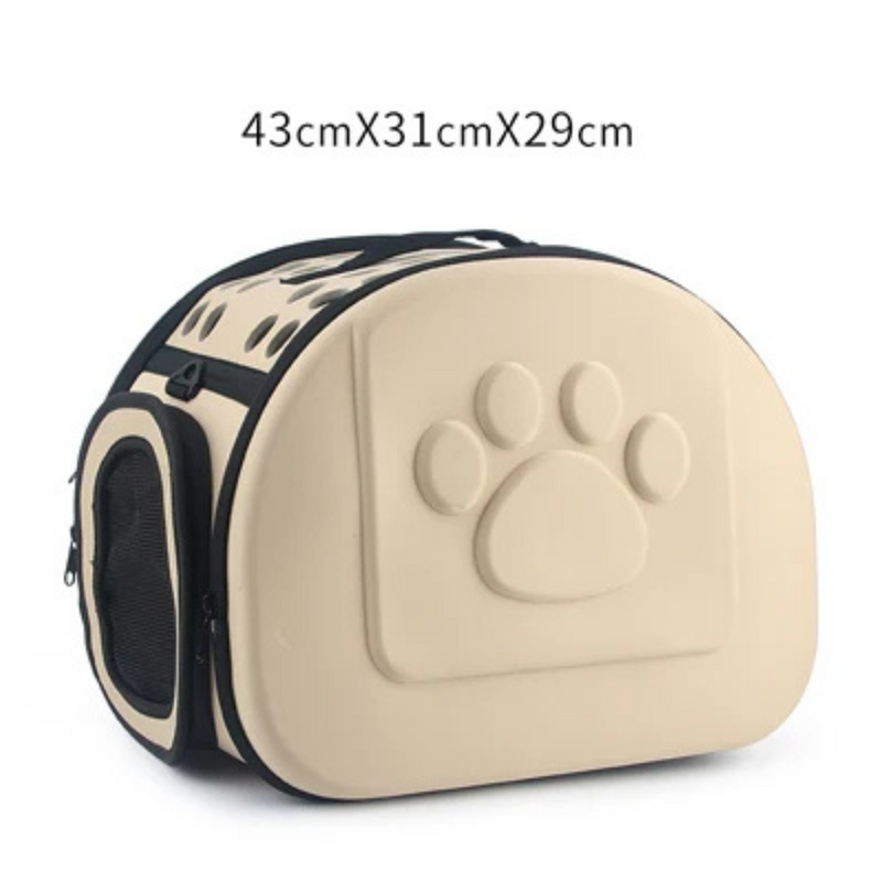Transporte Prático e Confortável para Seu Pet: Bolsa Caixa Desmontável