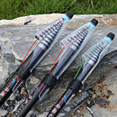 Vara de Pesca CarbonBlack: Resistência de 10kg com Fibra de Carbono Premium