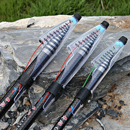 Vara de Pesca CarbonBlack: Resistência de 10kg com Fibra de Carbono Premium