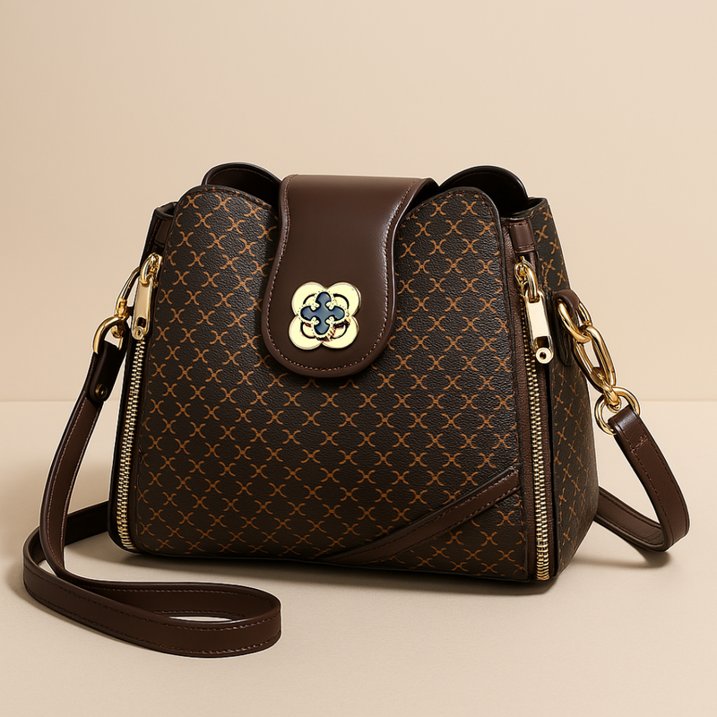 Bolsa de Couro Genuíno Saint Lumier: Sofisticação e Conforto para o Dia a Dia