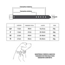 Coleira de Couro com Design Ossinho: Conforto e Estilo para Seu Pet