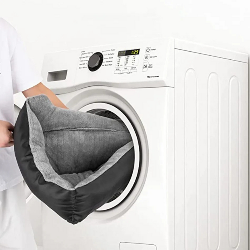 Almofada Quadrada Flanelada Para Cama Com Tecido Oxford Durável