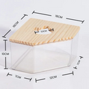 Banheira de Areia Confortável para Hamsters e Porquinhos da Índia - Transforme o Banho em Um Momento de Bem-Estar