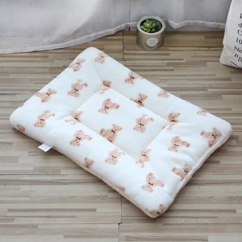 Cobertor de Veludo Confortável para Cães e Gatos – Manta e Almofada em Um