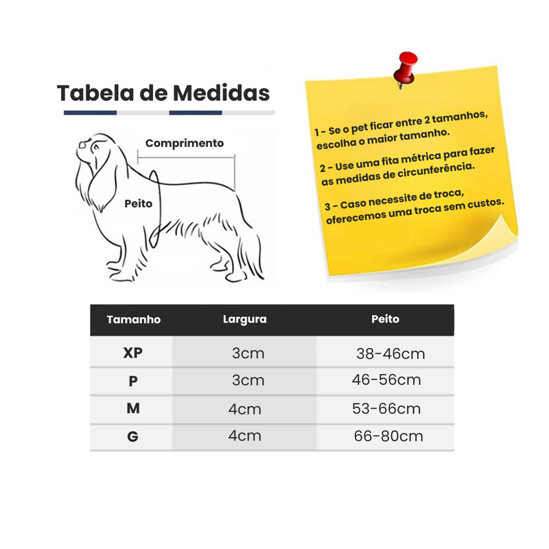 Coleira Peitoral Pidog: Conforto e Liberdade para Seu Cachorro