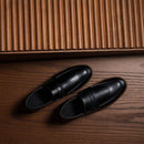 Mocassim Masculino Preto em Couro Dolph