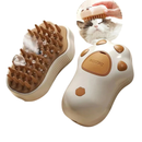 Escova a Vapor Automática para Limpeza Profunda de Pelagem em Cães e Gatos