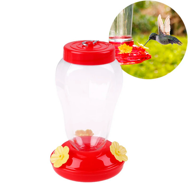 Alimentador de Beija-Flor com Gancho: Proteção Anti Formiga e Conforto na Natureza