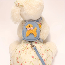 Mochila Prática para Cachorro com Guia e Espaço para Acessórios