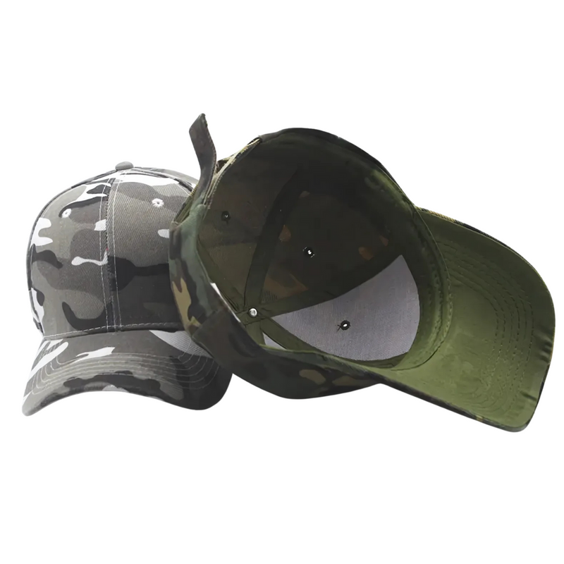 Boné Camuflado Tático Para Momentos de Aventura e Conexão com a Natureza
