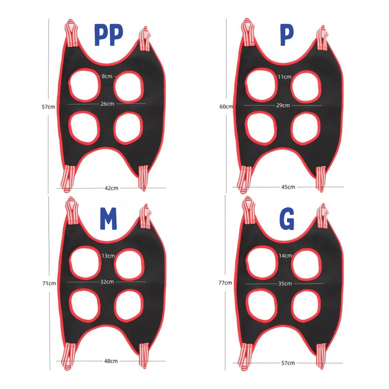 Sling Suspenso para Pets: Conforto e Praticidade Durante o Banho e Tosa