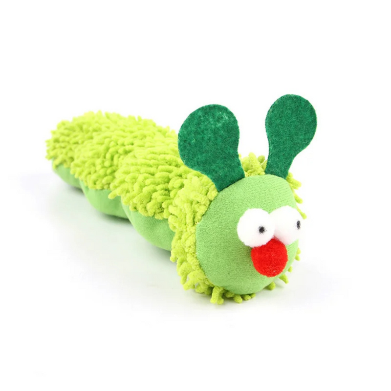 Caterpillar Catnip Chew Toy para Conforto e Diversão dos Gatos