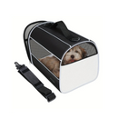 Transporte Seu Pet Com Conforto e Estilo: Bolsa Caixa Telada Prática e Leve