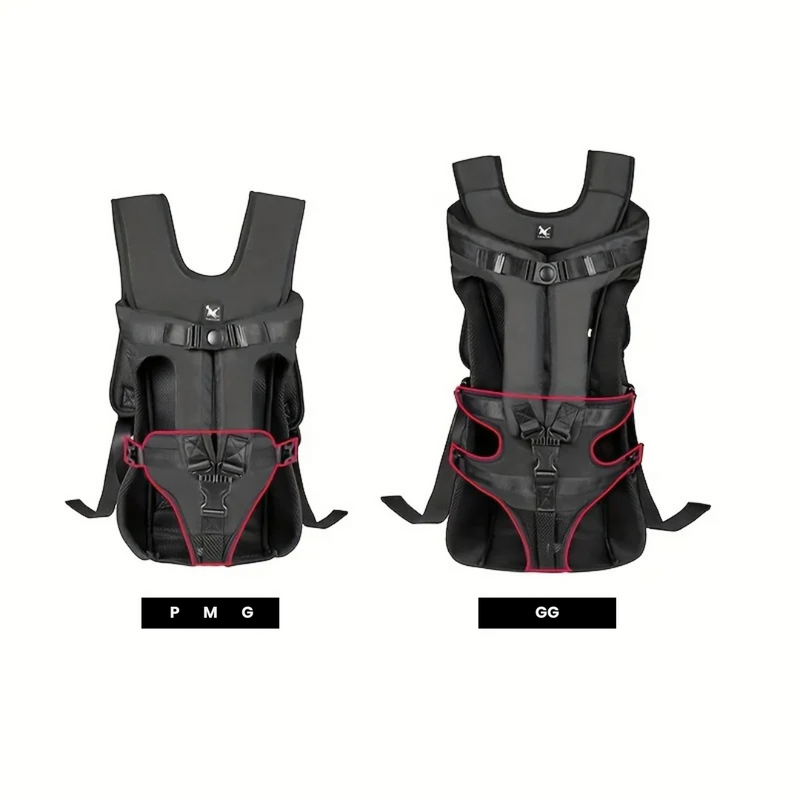 Mochila Canguru Pet: Transporte Confortável e Prático para Seu Amigo