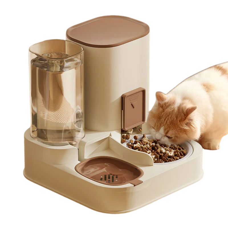Dispenser Automático de Ração e Água para Cães e Gatos: Praticidade e Conforto na Sua Rotina