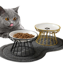 Alimentador Elevado de Cerâmica: Conforto e Estilo para Gatos e Cães