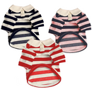 Camisa Polo Confortável com Botões para Cachorros