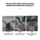 Garrafa Portátil de Água Para Pets - Conforto e Praticidade em Passeios e Viagens