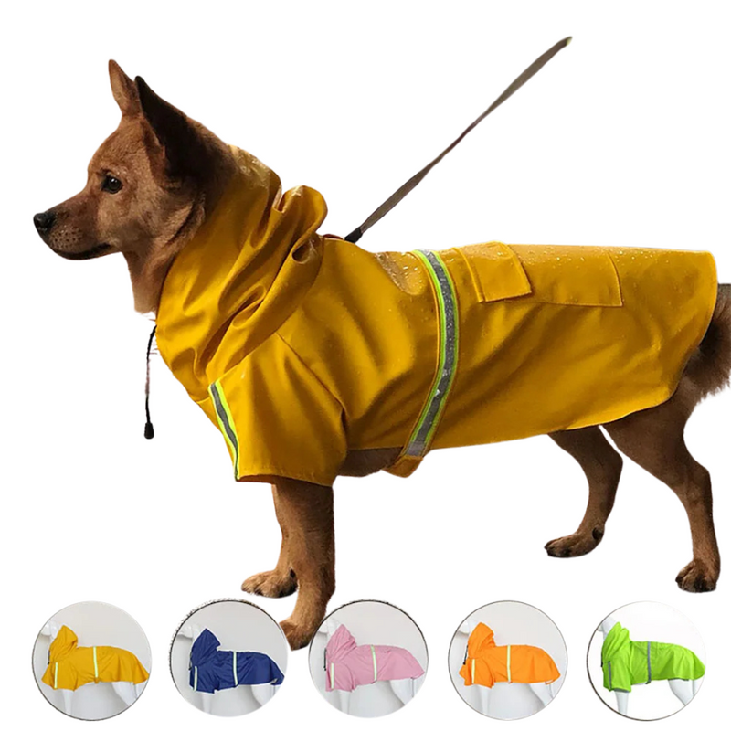 Capa de Chuva Pet Impermeável com Refletor: Proteção e Conforto em Dias Chuvosos