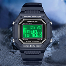Relógio Digital Sanda 2156: Praticidade e Estilo à Prova D'Água