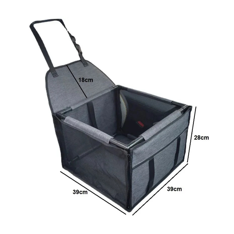 Cadeirinha de Carro Confortável para Pets: Proteção e Conforto em Cada Viagem